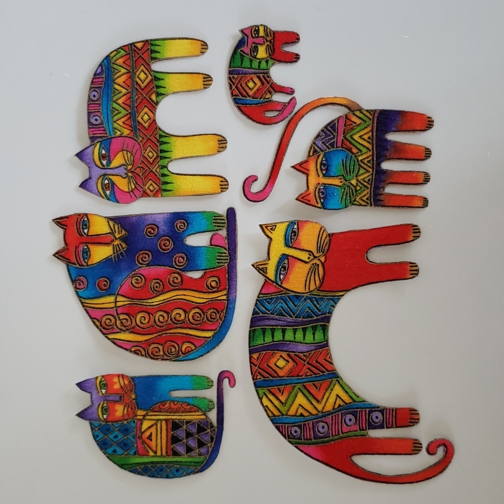 Laurel Burch Cat Iron On